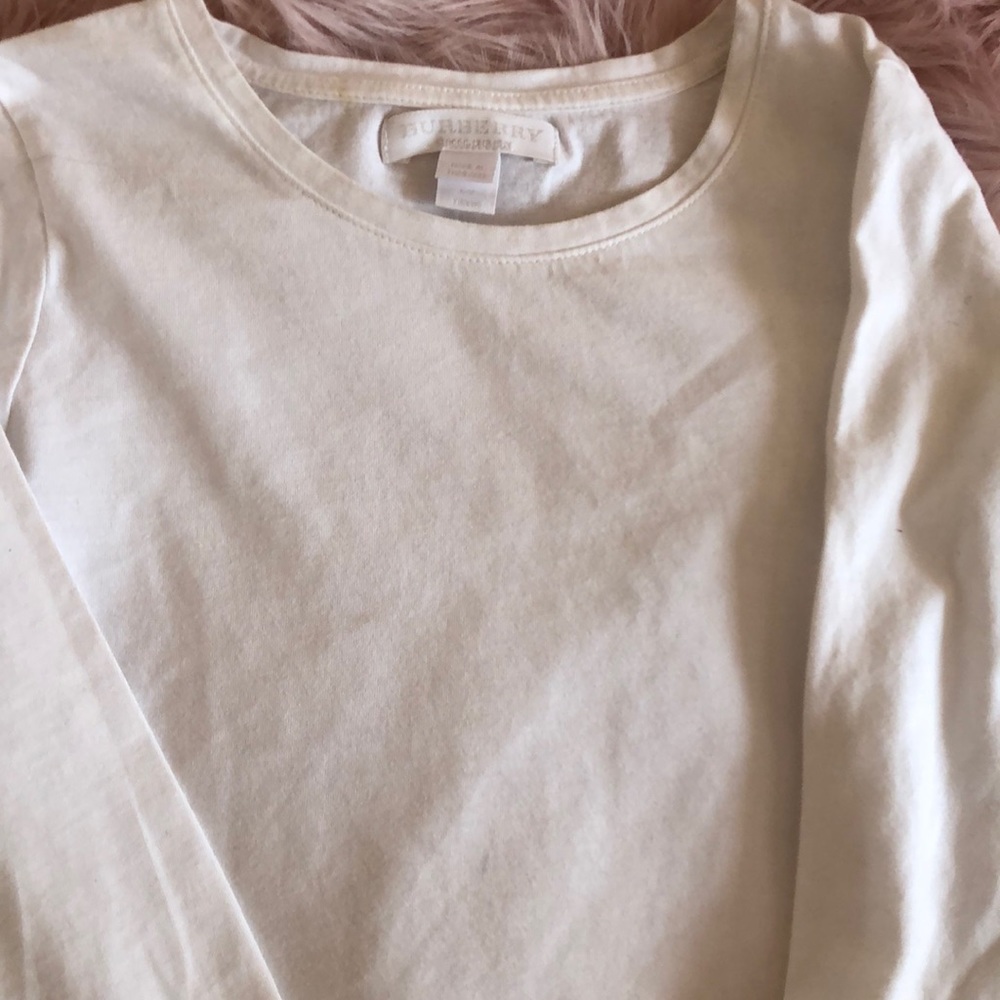 Burberry long sleeve shirt (girls)
